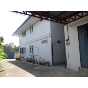 Sale House 2-story with mini factory about 200 sq m. on land 216 sq wah (18x12m) in Tiwanont soi 40