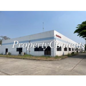 Factory for rent in Rojana Industrial Park Zone A, Ayuthaya, Thailand Land area 7-1-34 Rai (2,934 sq.m.) plus ample space for additional parking space in the back Building area 2,520 sq.m.(Lighting factory,