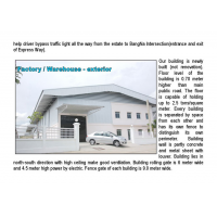 Warehouse or Factory about 1,200 sq m. for rent in Prakasa near Bangpu Industrail