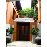 Raintree Cluster House for rent in Sukhumvit 41 with security and swimming pool around Phrom Phong BTS