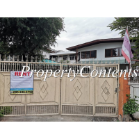 House for rent about 180 sq m. with 3 bedrooms in Nonthaburi short walk Ministry of Public Health MRT