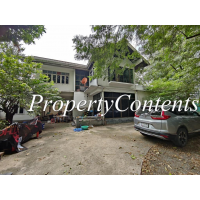 House about 250 sq m. 3+1 bedroom with big shady garden, Prachachen, Bangsue near Taopoon MRT station 
