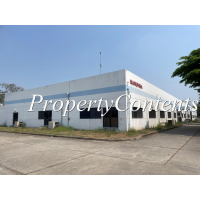 Factory for rent in Rojana Industrial Park Zone A, Ayuthaya, Thailand Land area 7-1-34 Rai (2,934 sq.m.) plus ample space for additional parking space in the back Building area 2,520 sq.m.(Lighting factory,